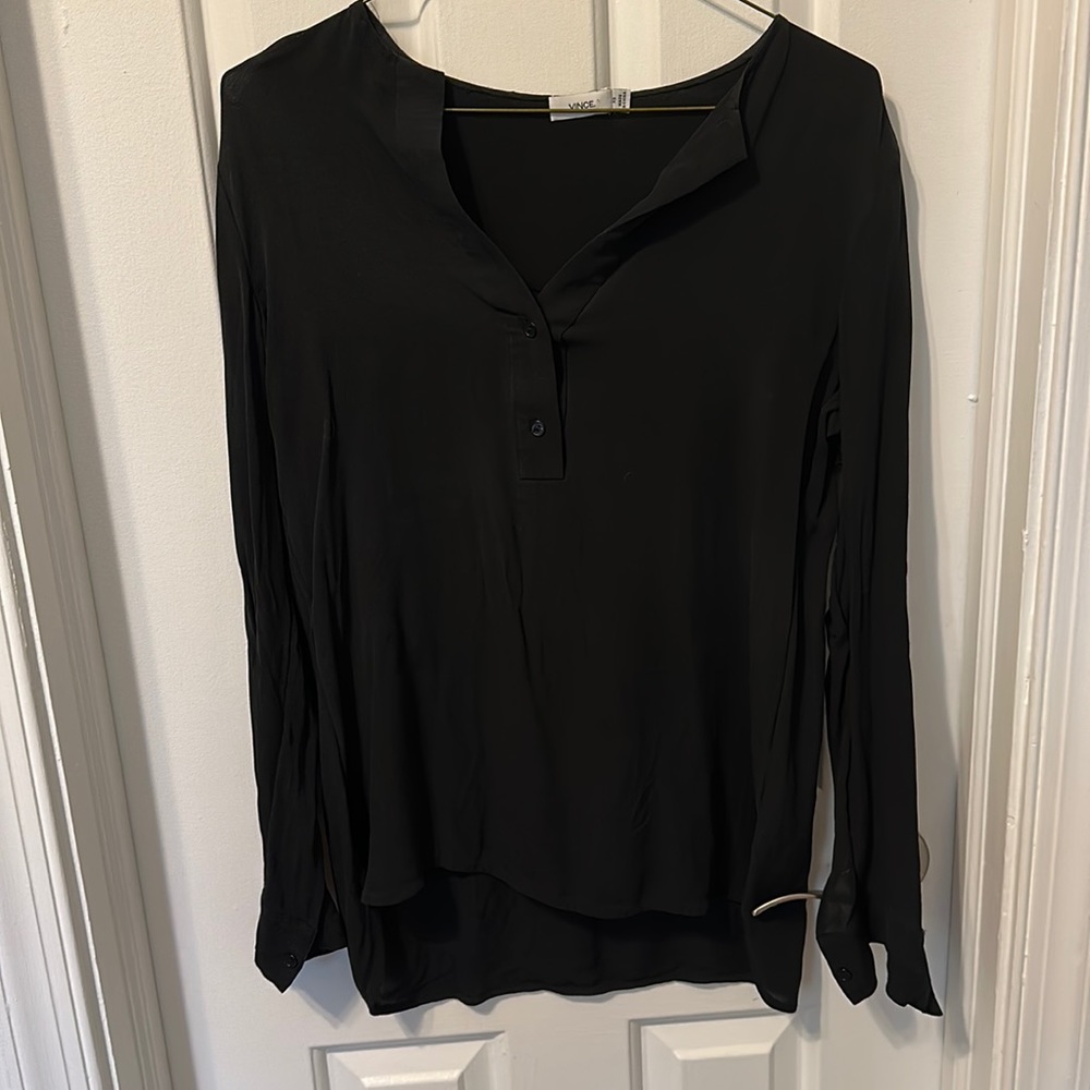 Silk Vince blouse